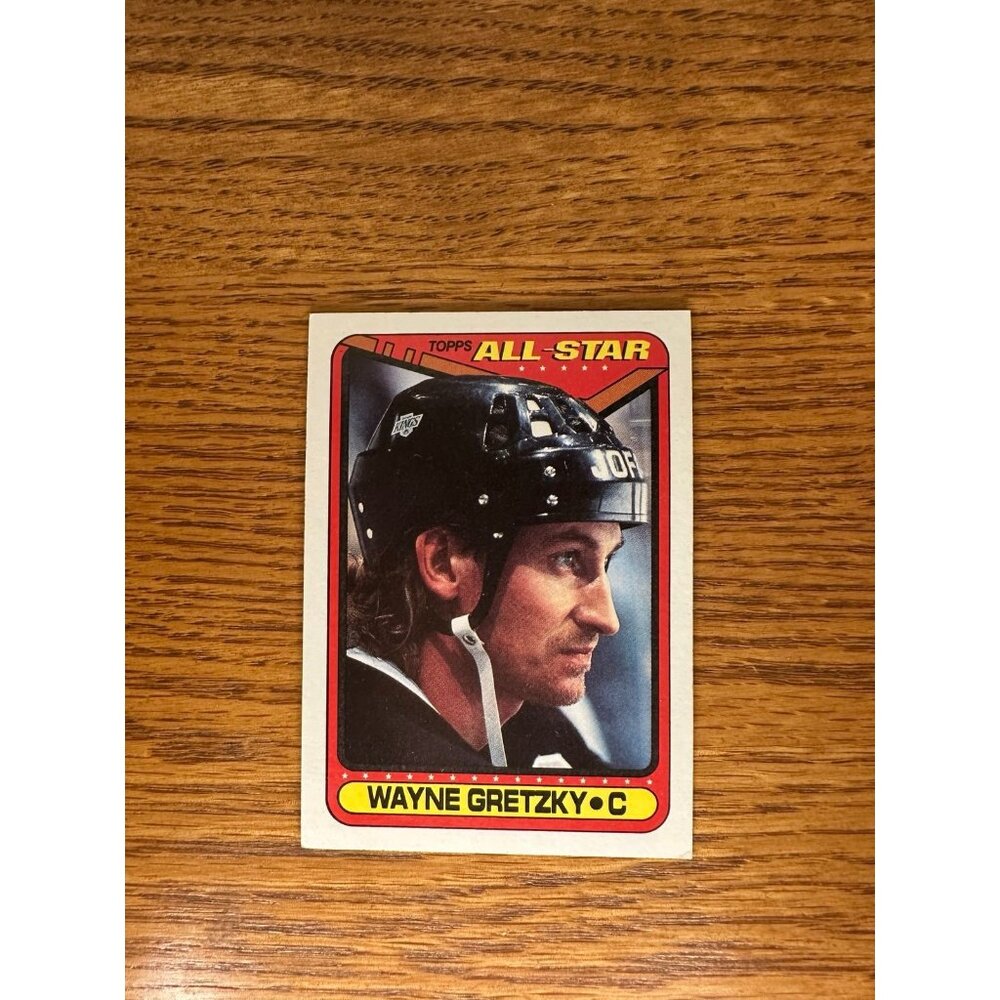 1990 Topps Wayne Gretzky All Star #199 nhl hockey trading card